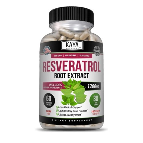 Kaya Naturals Resveratrol Root Extract
